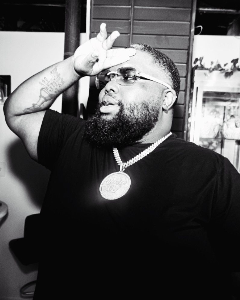 Uncle EJ black and white editorial portrait